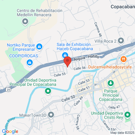 Parque Recreativo Al Aire Libre map