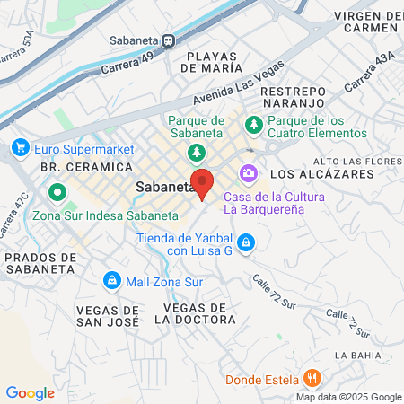 Gimnasio Fuerza G map