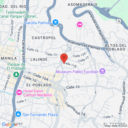 Gimnasio Profitness San Cristóbal map