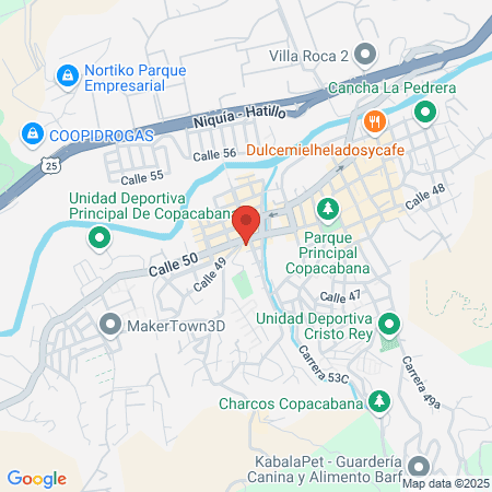 Strong Gym Copacabana map