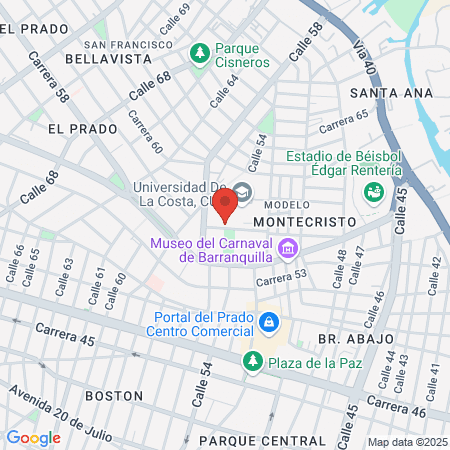 Hotel Rivera Del Mar map