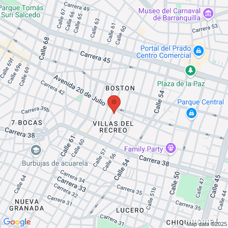 Bodytech Washington Park map