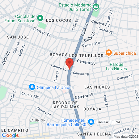 Polideportivo Xavier Sports Center map