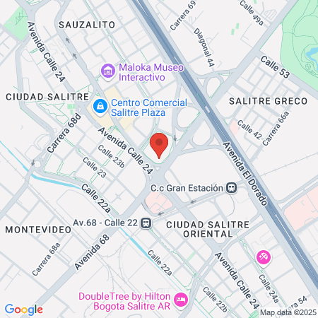 Gimnasio Smart Fit Nuestro Bogotá map