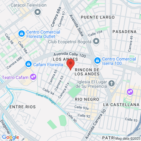 Ekilibrarte Fitness Center map