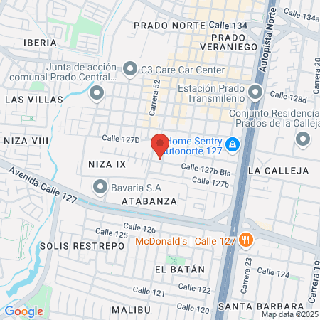 Club Campestre Cafam map