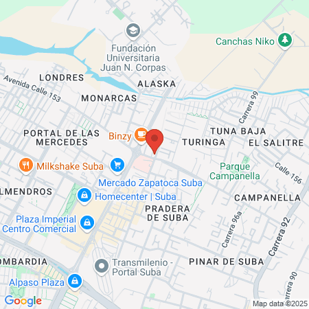 Gimnasio Smart Fit Calle 80 map