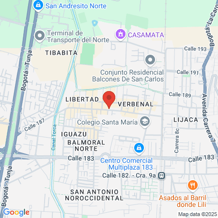 Club Fmotion Colombia map