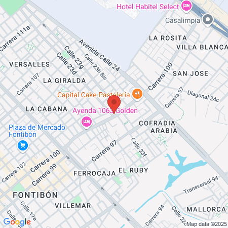 Coliseo La Palestina map