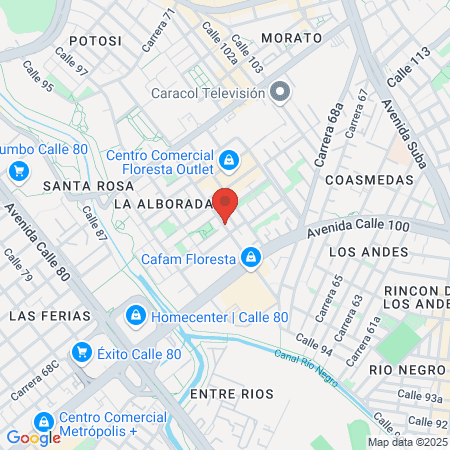 Bodytech Normandía map