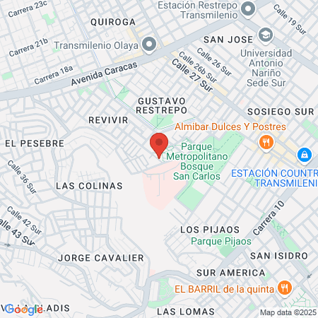 Gym Casablanca Suba Mma map