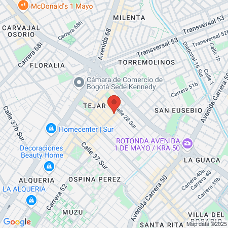 Gimanasio Force By Maos Gym map