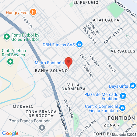 Gimnasio Smart Fit Metro Fontibón map