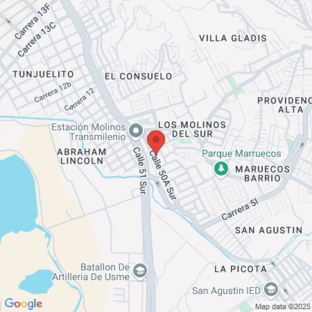 Gimnasio Urban Training map