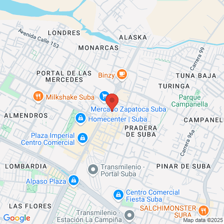 Gimnasio Infantil La Casita Encantado map