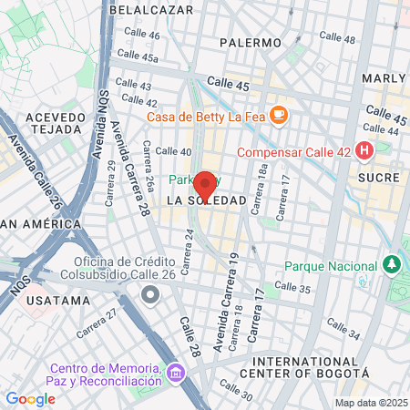 Gimnasio Publico Banderas map