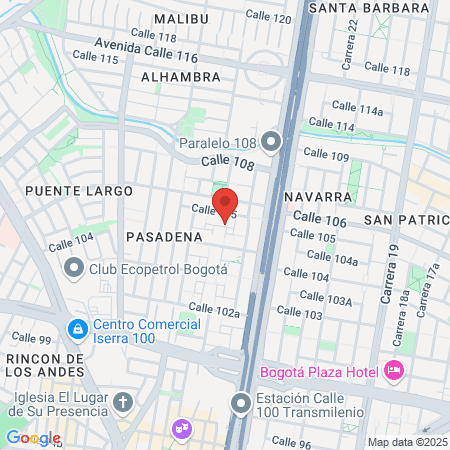 Casa Fuerza y Movimiento map