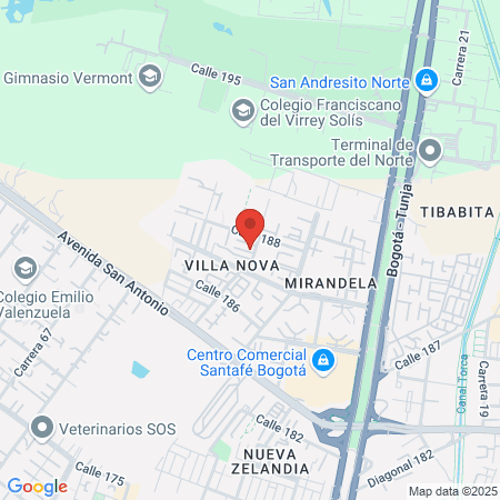 Black fitt Bogotá map