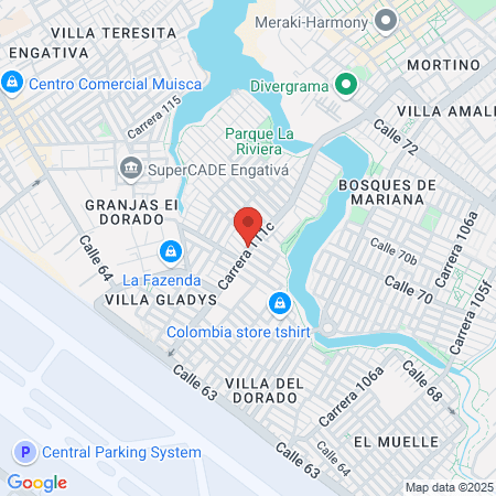 Bodytech Floresta map