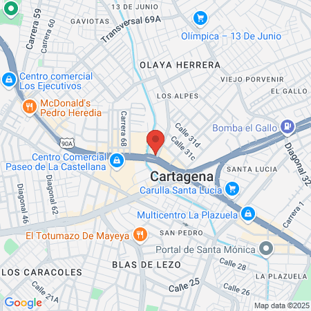 Gimnasio Bamintech map