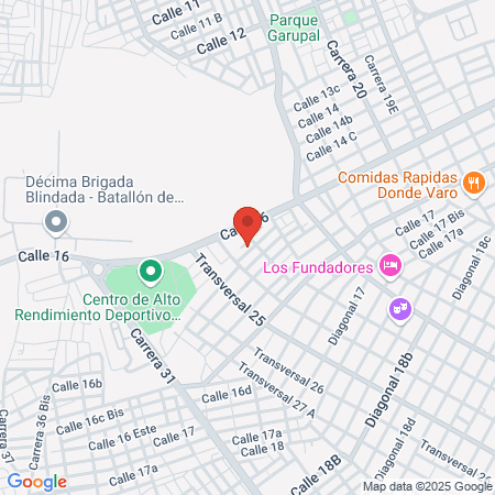 Polideportivo Bodega Central map