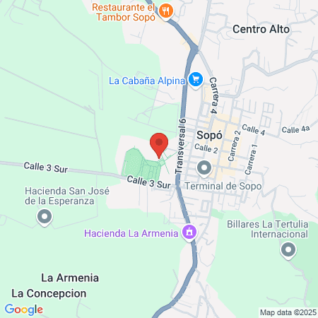 Liga De Wǔshù De Cundinamarca map