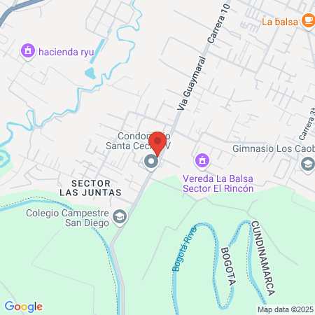 Gimnasio El Templo map