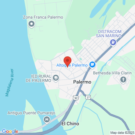 Cancha De Futbol Palermo map