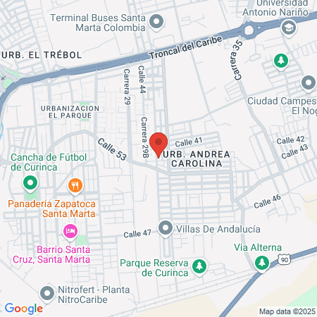 Fitco Santa Cruz map