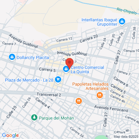 Club Deportivo Fox Tenis map