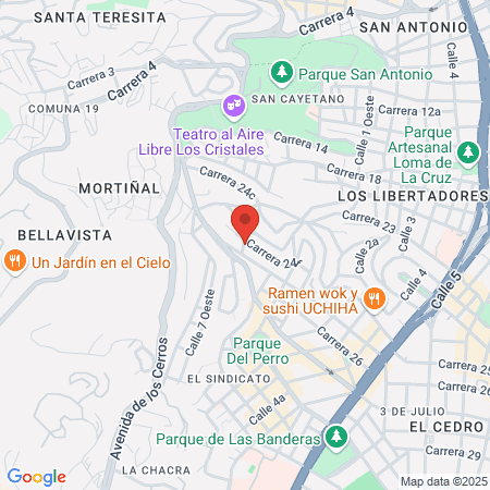 Lipoblue Colombia map