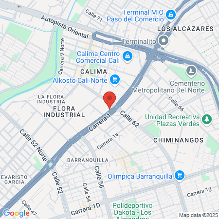 Rural Box And Gym Cali map