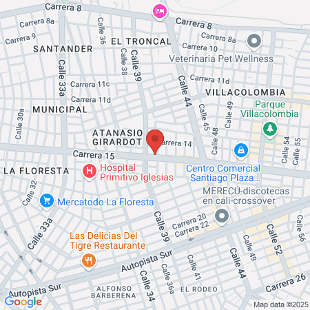 Cancha Sintetica map