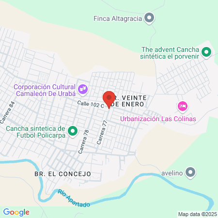 Encho Barbería map