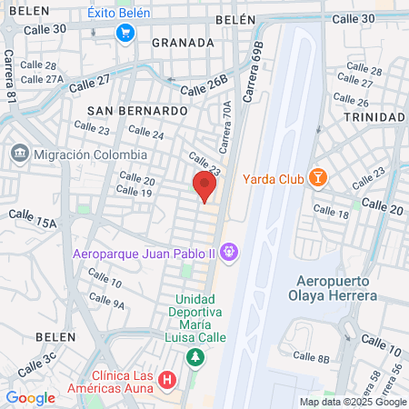 Peluqueria Sol Blue map