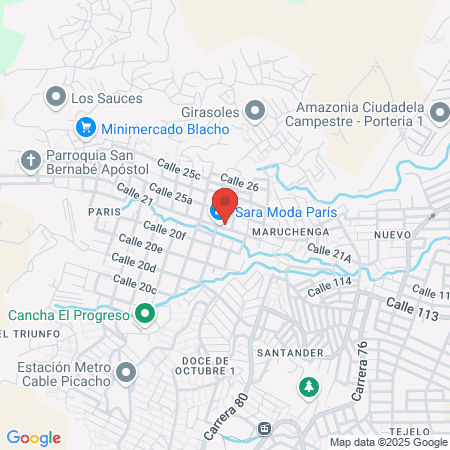 Salon De Belleza Jawys map