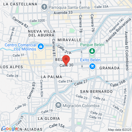 Peluqueria Carcamos map