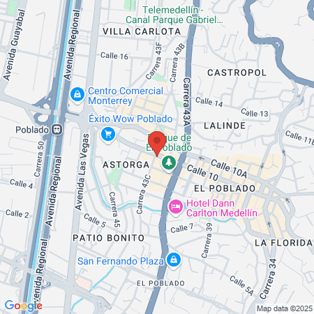 Johana Gómez Beauty Studio map