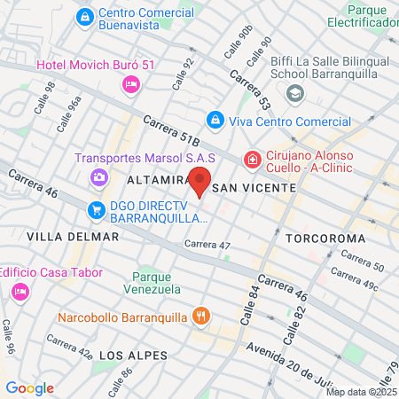 Leyla Barrios Spa map