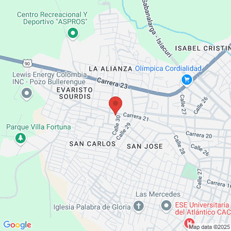 Le Salon Belleza And Spa map