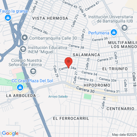 Peluquería Profesional Geydis map