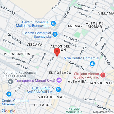 Peluquería Moustache map