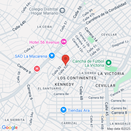 King Kan Spa Canino map