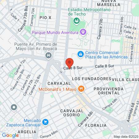 Centro De Belleza Las Américas map