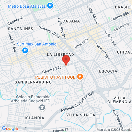Marca Peluqueria map