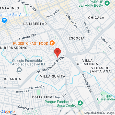 HOLLYWOOD PELUQUERIA Y MAQUILLAJE map