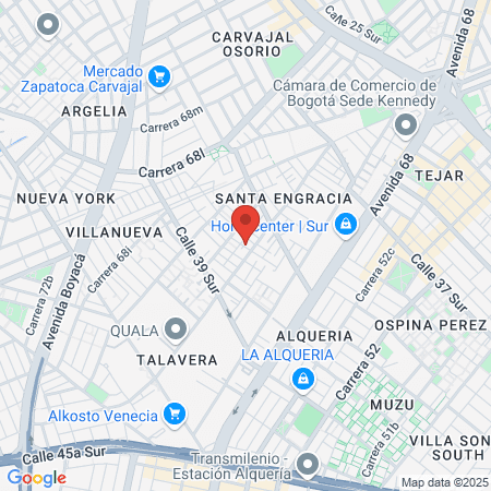 Peluqueria y Barberia Julian murillo map