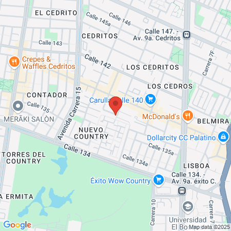 Peluquería Magic Hair Hugo Rubiano map