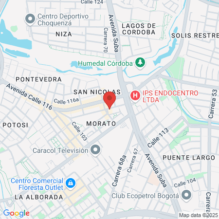 Sala de Belleza J. Robin map