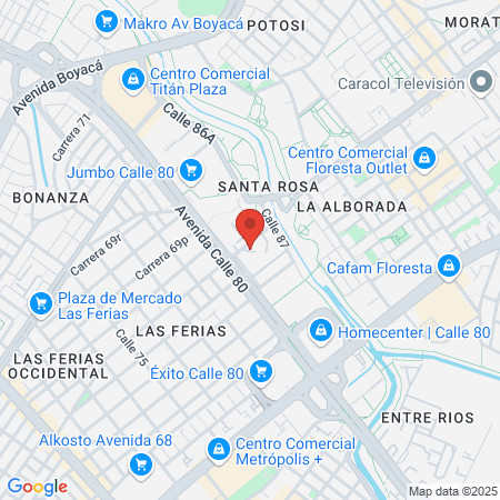 José Rueda Peluquerias Unisex Country 134 map